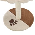 Drapak dla kota z sizalowym słupkiem, 40 cm, beżowo-brązowy