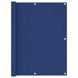 Parawan balkonowy, niebieski, 120x500 cm, tkanina Oxford