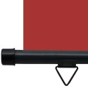 Markiza boczna na balkon, 140 x 250 cm, czerwona