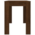  Stół jadalniany, brązowy dąb, 120x60x76 cm