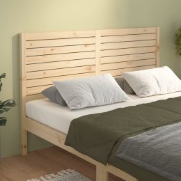  Wezgłowie łóżka, 156x4x100 cm, lite drewno sosnowe