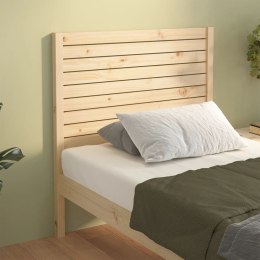  Wezgłowie łóżka, 81x4x100 cm, lite drewno sosnowe