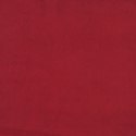 Podnóżek, winna czerwień, 60x60x36 cm, aksamitny