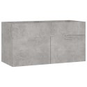  Szafka z wbudowaną umywalką, szarość betonu, płyta wiórowa