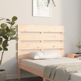  Wezgłowie łóżka, 75x3x80 cm, lite drewno sosnowe