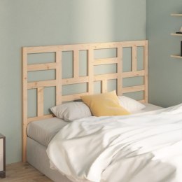  Wezgłowie łóżka, 156x4x104 cm, lite drewno sosnowe