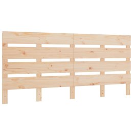  Wezgłowie łóżka, 135x3x80 cm, lite drewno sosnowe