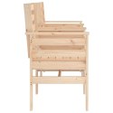  2-osobowa ławka ogrodowa ze stolikiem, lite drewno sosnowe