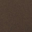 Materac kieszeniowy, ciemnobrązowy, 100x200x20 cm, tkanina
