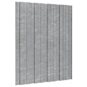 Panele dachowe, 36 szt., stal galwanizowana, srebrne, 60x45 cm
