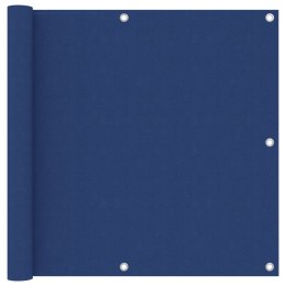 Parawan balkonowy, niebieski, 90x400 cm, tkanina Oxford