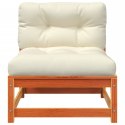 2-osobowa sofa ogrodowa z poduszkami, woskowy brąz