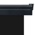 Markiza boczna na balkon, 105x250 cm, czarna