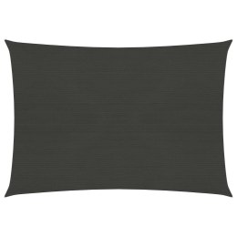 Żagiel przeciwsłoneczny, 160 g/m², antracytowy, 3,5x4,5m, HDPE