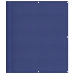Parawan balkonowy, niebieski, 120x1000cm, 100% poliester Oxford