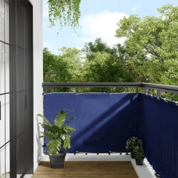 Parawan balkonowy, niebieski, 90x800 cm, 100% poliester Oxford