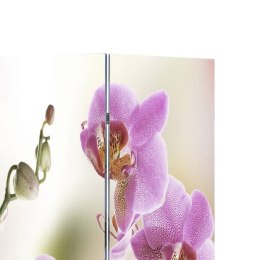 Składany parawan, 217x170 cm, motyw kwiatowy