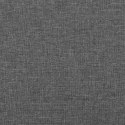 Zagłówek uszak, ciemnoszary, 203x16x118/128 cm, tkanina