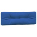 VidaXL Poduszki na sofę z palet, 2 szt., kobaltowe, tkanina