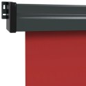 Markiza boczna na balkon, 165x250 cm, czerwona