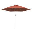 VidaXL Pokrycie do parasola ogrodowego, terakotowe, 300 cm