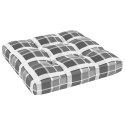 VidaXL 4-cz. zestaw wypoczynkowy z palet, z poduszkami, biały, sosna
