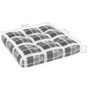 VidaXL 4-cz. zestaw wypoczynkowy z palet, z poduszkami, biały, sosna