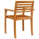 VidaXL Krzesła ogrodowe, 8 szt., 59x55x85 cm, lite drewno akacjowe