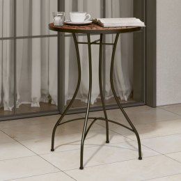 VidaXL Mozaikowy stolik bistro, terakota, Ø50x70 cm, ceramiczny