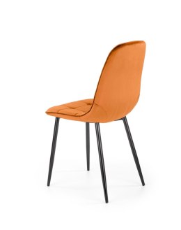 K417 krzesło cynamonowy velvet