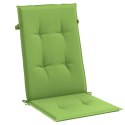 VidaXL Poduszki na krzesła z wysokim oparciem, 2 szt., zielony melanż