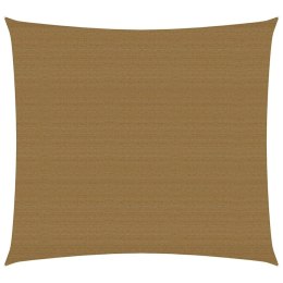 Żagiel przeciwsłoneczny, 160 g/m², taupe, 5x5 m, HDPE