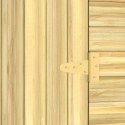 Szopa ogrodowa, 100x210x218 cm, impregnowane drewno sosnowe