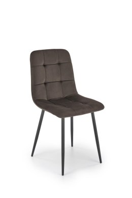 K526 krzesło brązowy