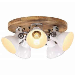 Lampa sufitowa 25 W, biała, 50x50x25 cm, E27