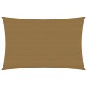 Żagiel przeciwsłoneczny, 160 g/m², taupe, 5x7 m, HDPE