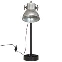 Lampa stołowa, 25 W, srebro vintage, 15x15x55 cm, E27