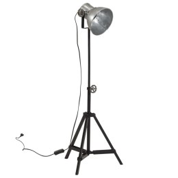 VidaXL Lampa wisząca, 25 W, srebro vintage, 35x35x65/95 cm, E27