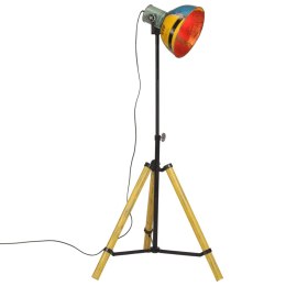 VidaXL Lampa stojąca, 25 W, wielokolorowa, 75x75x90-150 cm, E27