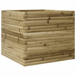 VidaXL Donica ogrodowa, 80x80x68,5 cm, impregnowane drewno sosnowe