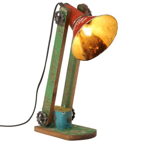 Lampa stołowa, 25 W, wielokolorowa, 23x13x52 cm, E27