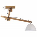 Lampa sufitowa 25 W, biała, 105x30x65-108 cm, E27