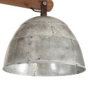 Lampa sufitowa 25 W, srebro vintage, 105x30x65-108 cm, E27