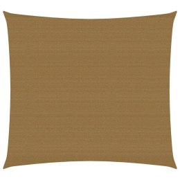 Żagiel przeciwsłoneczny, 160 g/m², taupe, 2,5x2,5 m, HDPE