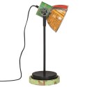 Lampa stołowa, 25 W, wielokolorowa, 17x17x50 cm, E27