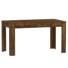 Stół jadalniany, przydymiony dąb, 140x74,5x76 cm