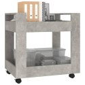 Półka pod biurko, betonowa szarość, 60x45x60 cm