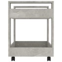 Półka pod biurko, betonowa szarość, 60x45x60 cm