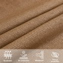 Żagiel przeciwsłoneczny, 160 g/m², kolor taupe, 2x3 m, HDPE