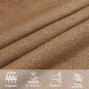 Żagiel przeciwsłoneczny, 160 g/m², kolor taupe, 2,5x4,5 m, HDPE